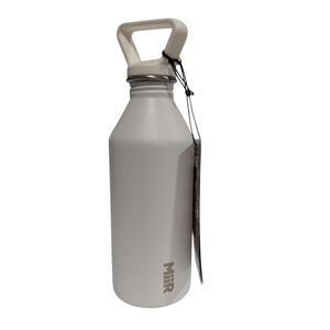 MiiR 20 oz Narrow Mouth White Stainless Steel Insulated Water Bottle BPA Free